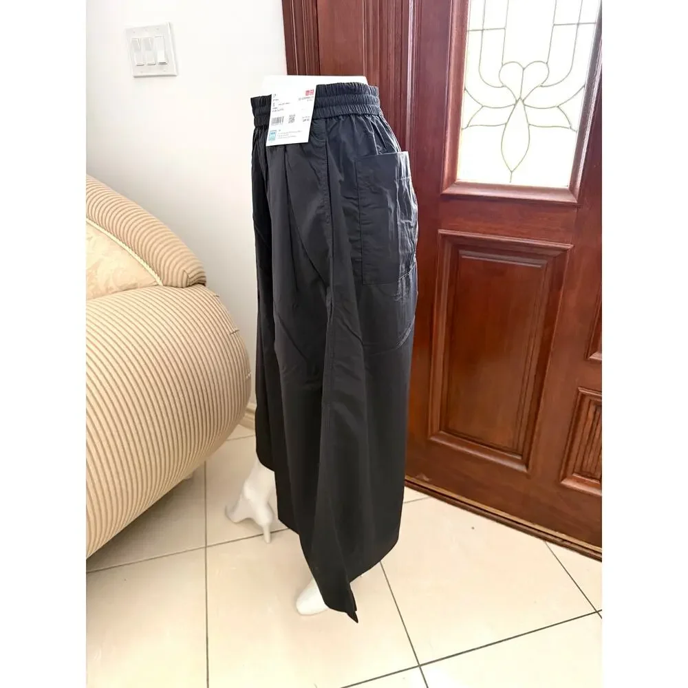 Uniqlo Nylon Culottes in Black